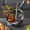 high volume Electric frying pan all-in-one household multi-function frying, steaming, boiling, frying, non-stick pan 1