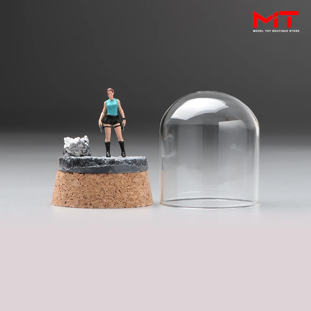 Фото Миниатюрная фигурка муравья ручной работы 1/64 1/43, модель для девушек, стеклянные мини-сцены для коллекционирования, Творческая фотография «сделай сам» №1