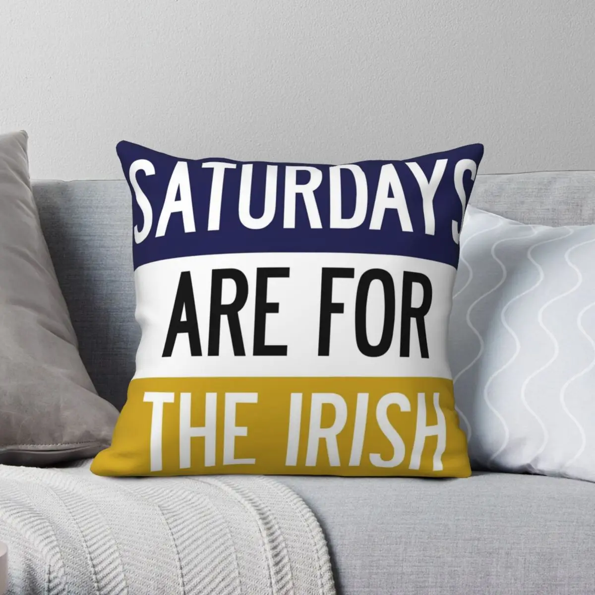 

Saturdays, Это ирландская квадратная наволочка, полиэстер, лен, бархат, узор, Декоративная Подушка на молнии, чехол комната, подушка