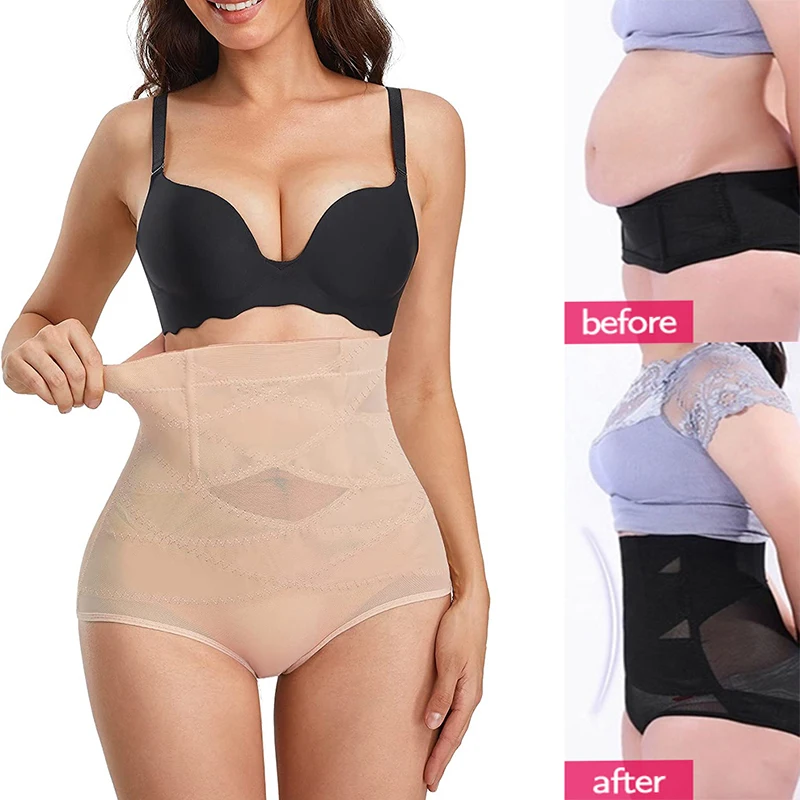 Sexy Body Shaper Briefs Butt Lifter Women Shapewear Tummy Control Female  High Waist Trainer Body Shaper Panties Corset Abdomen