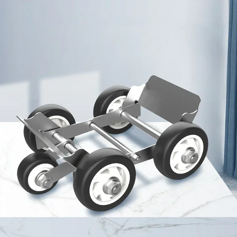 1500kg Capacity Vehicle Dolly Casters Heavy Duty Vehicle Skates Dolly Wheel Car Repair Slide Car Moving