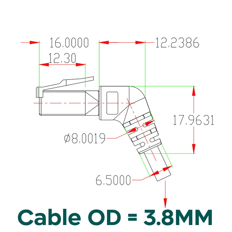 Фото COMNEN CAT6a rj45 кабель 360 ° вращающийся короткий Ethernet Патч-корд 0,2-5 м Lan тонкий кабель Rj45 соединитель 10G UTP/FTP для ПК PS4/5 №4