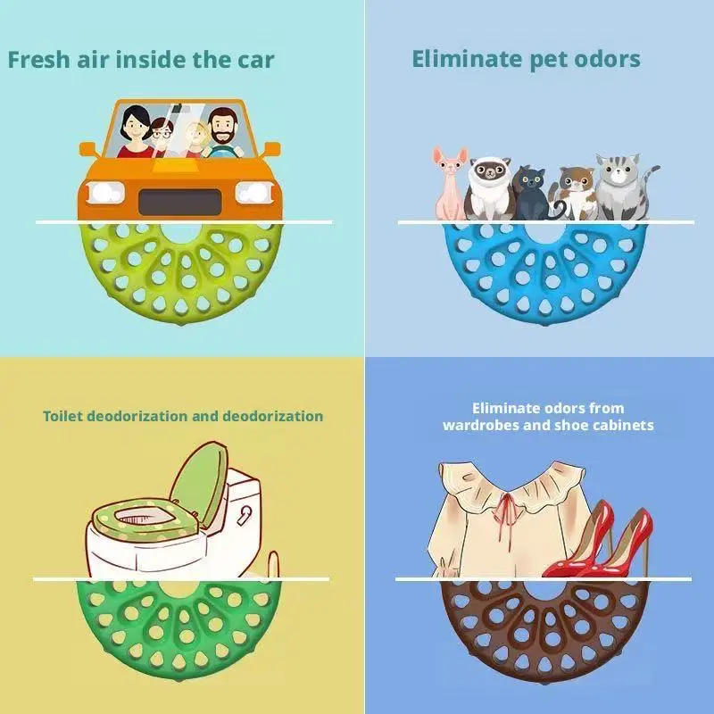 3D Stereo Paper-Cut Car Air Freshener Chemical-Free