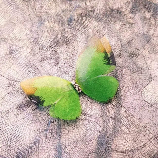 10PCS Fashion Butterfly Hair Clips for Women Girls Wedding Photography Head Clips Hairpin Hairgrips Decoration Hair Accessories 10pcs 6