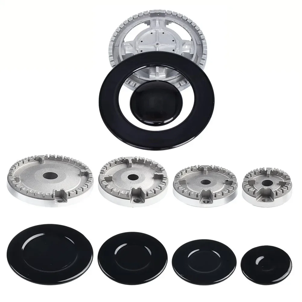 Metal Gas Oven Stove Cap Kit for Sabaf Stoves Crown Flame Cover Replacement Part Kitchen Cooking Gas Stove Accessories