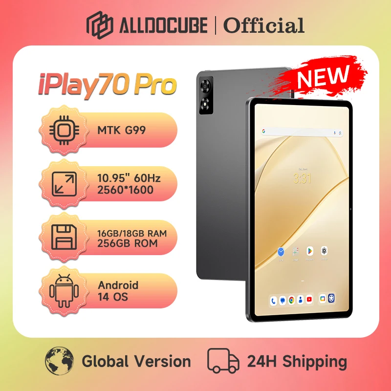 ALLDOCUBE iPlay70 Pro タブレット Helio G99 10.95インチ 2.5K