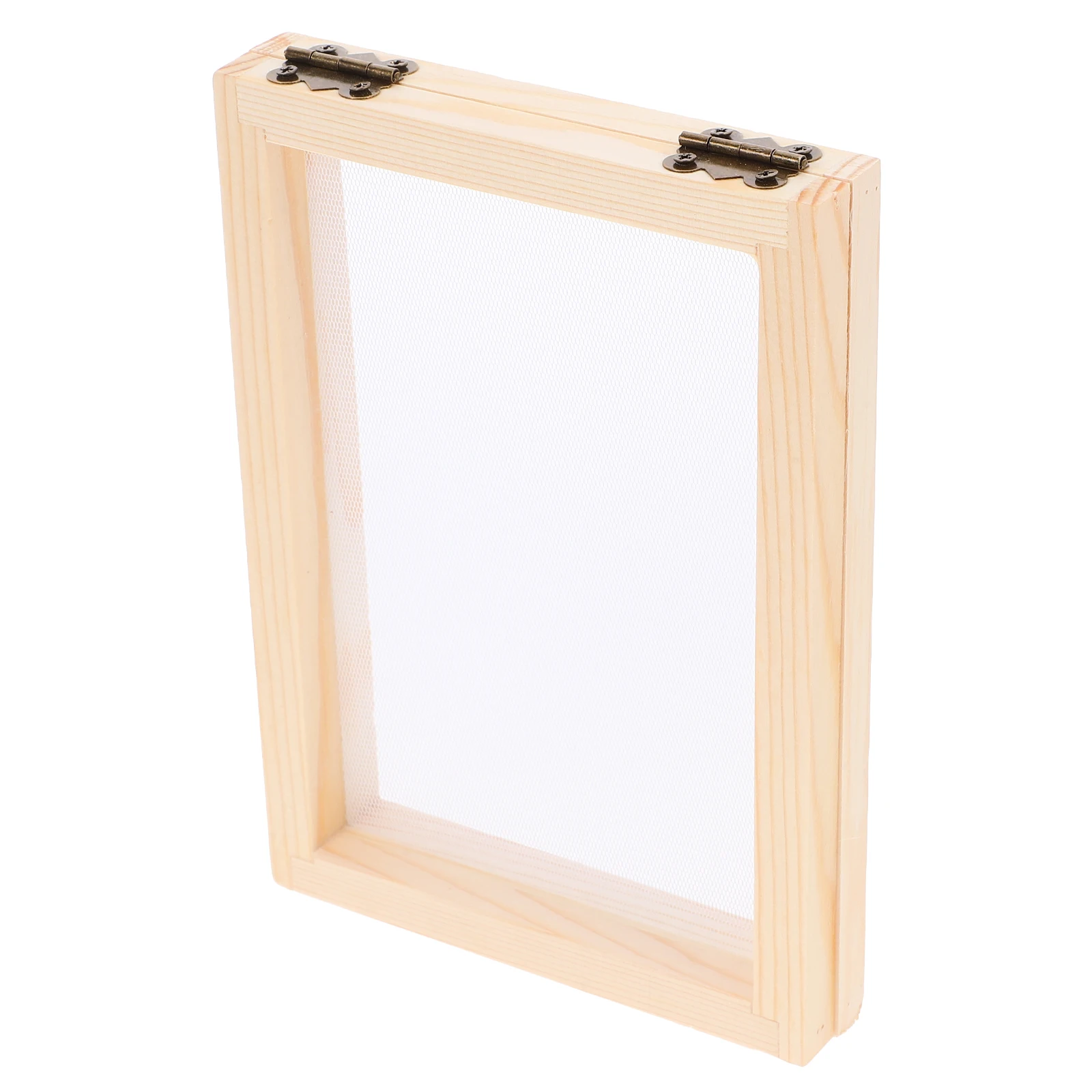 종이 체 종이 제작 프레임, DIY 목재 종이 제작, 제지 금형 공예, 목재 수공예 재활용 도구