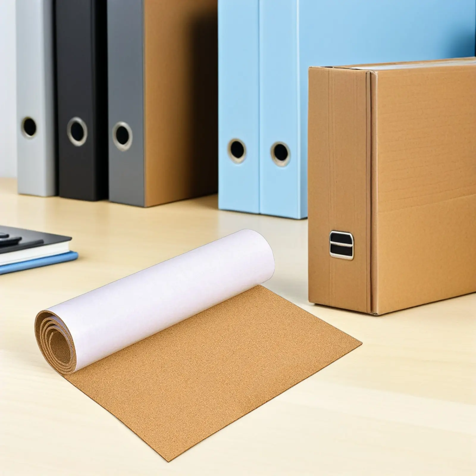 자가 접착 코르크 보드 롤 120x30cm 떼어 붙이는 코르크 시트 롤 메시지 게시판 벽 장식 DIY 공예 사무실 학교용