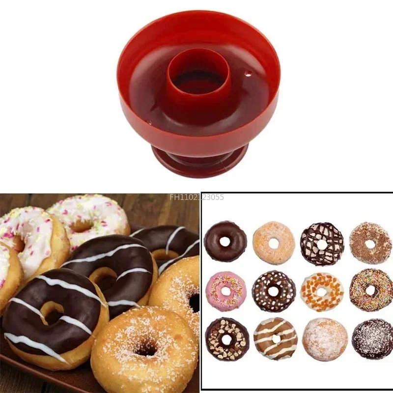DIY Donut Cutter Maker Form For Donuts Cookie Cake Bakery Mold For Bread Desserts Round Flower Shaped Kitchen Tools Device
