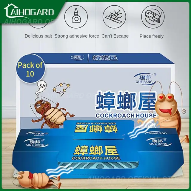 Csali/Kefe Csótány Matricákkal Kártozó Elutasító Eltávolító Ház Erőteljes Csapda Otthoni Konyha Beltéri