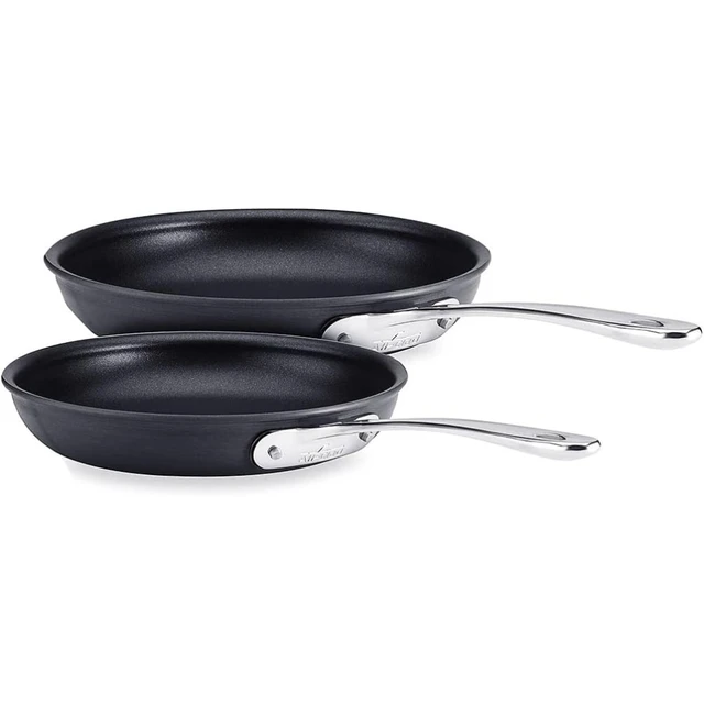 All-Clad HA1 2 Piece Hard Anodized Nonstick Fry Pan Set 8, 10 Inch