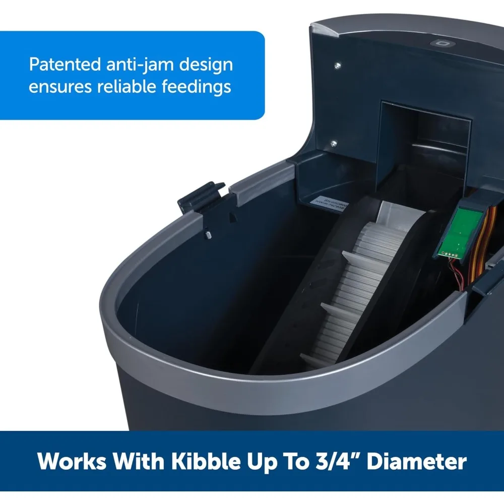 PetSmart Automatic Pet Food Dispenser - 6 Liter/24 Cup Capacity for Cats & Dogs - Adjustable Meal Schedule - Compatible with Ale