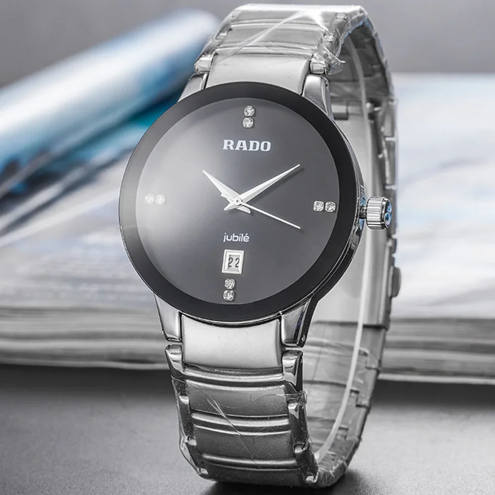 

Оригинальные мужские часы Top Rado в классическом стиле, полностью из нержавеющей стали, автоматические часы с датой, качественные спортивные водонепроницаемые часы AAA