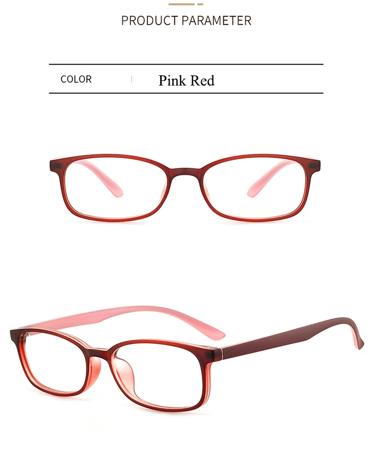 BCLEAR Neuerscheinung Unisex Kleine TR90 Optische Brillenfassung Ultraleicht Bequem zu Tragen Trendige Brillen – Detail 9