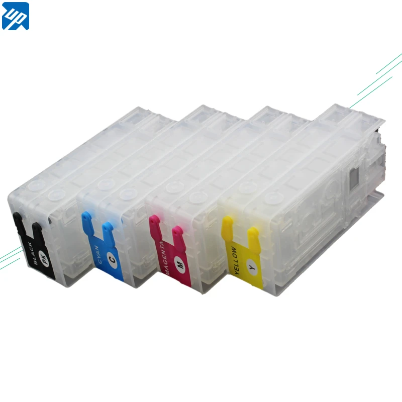 Empty refillable Ink Cartridge with one time chip For Epson TM-C3500 TM-C3510 TM-C3520 GJiC22P Label Printer Europe printer laser printer toner