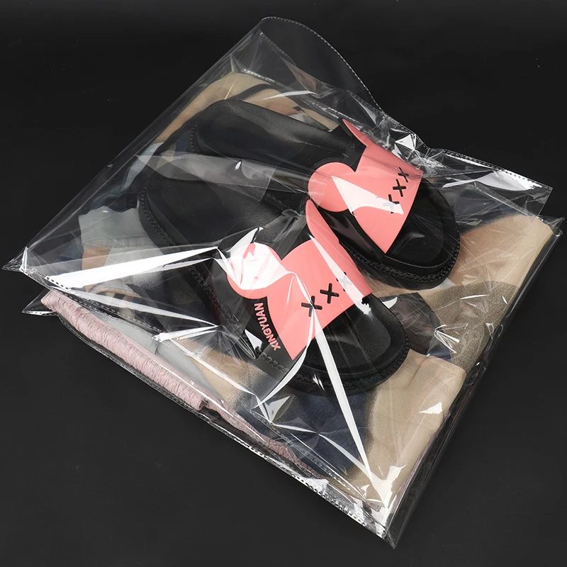 StoBag 100pcs Cellophane Self-adhesive Bag Plastic Opp Transparent Big Self  Sealing Gift Shirt Chothes Packaging Clear Pouches - AliExpress