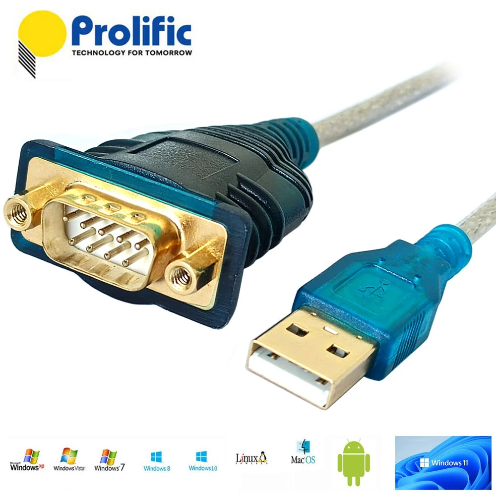 Cable adaptador de serie de USB C a 9 pines DB9 a MicroUSB RS232 para Mini PC Cellular Tablet Link DTE|db9 serial cable|serial cableusb rs232 -