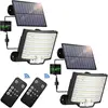 Solar Outdoor Lights - LED Motion Sensor Light with Remote Waterproof Security Flood Light for Patio Garage Porch Yard 1
