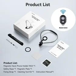 Hands - Free MagSafe Silicone Neck Phone Holder - Universal Phone Accessory (Max Version)
