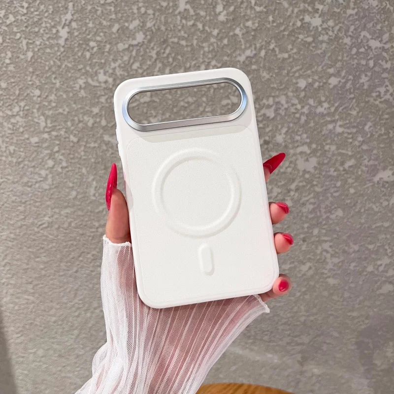 Versatile Leather Texture Magnetic Phone Case - Shockproof Full-Wrap Protective Cover