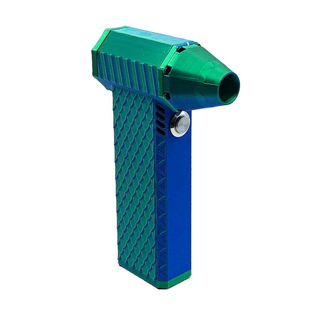 

1set New Green Brushless Motor Mini Turbo Jet Pocket Fan 110000rpm High-speed Turbo Violent Fan Industrial Fan With Storage Bag