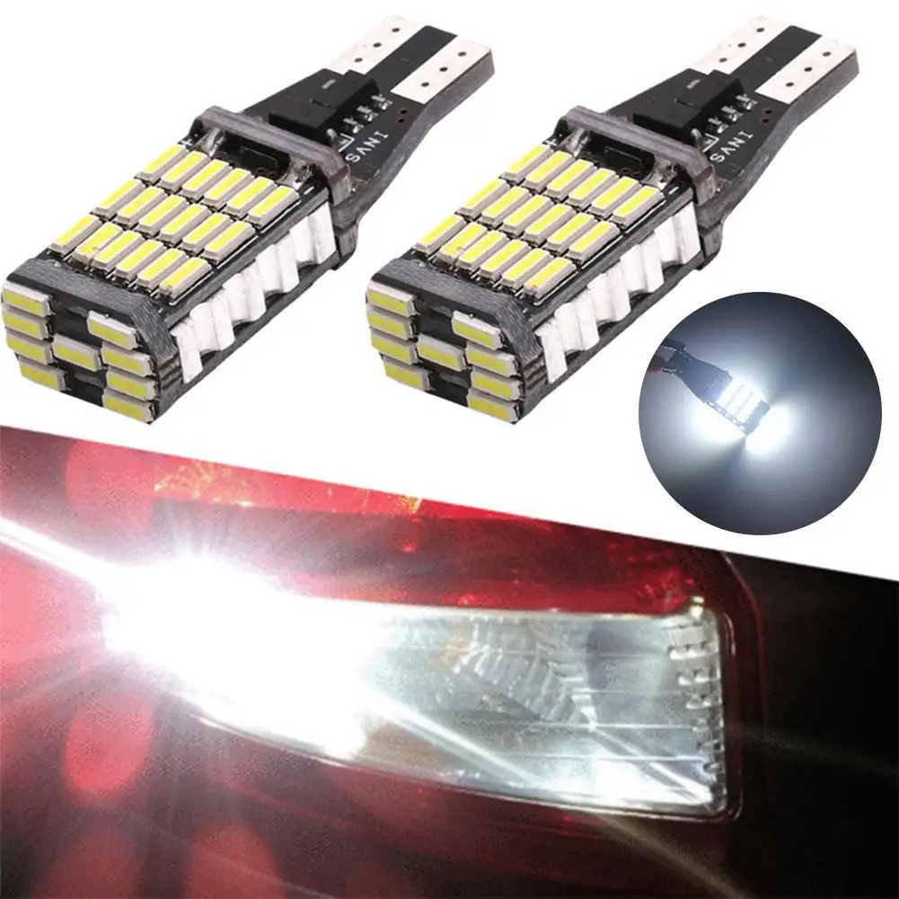 4014 LED �ڵ��� ��ȣ��, T15 LED �극��ũ��, 6000K ���ֵ�, 12V ������ �Һ� ������