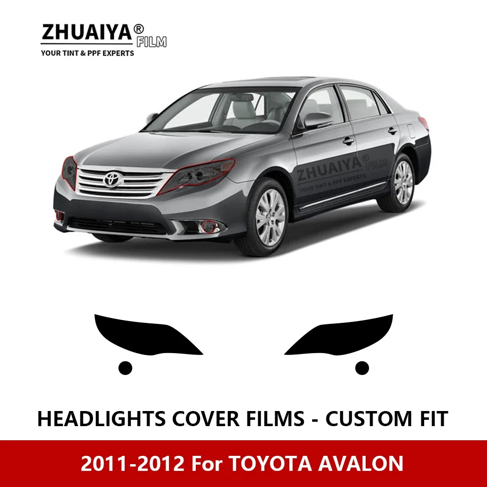 

Для TOYOTA AVALON 2011-2012 Автомобильная внешняя фара с защитой от царапин PPF предварительно отрезанная Защитная пленка для ремонта автомобильные наклейки аксессуары