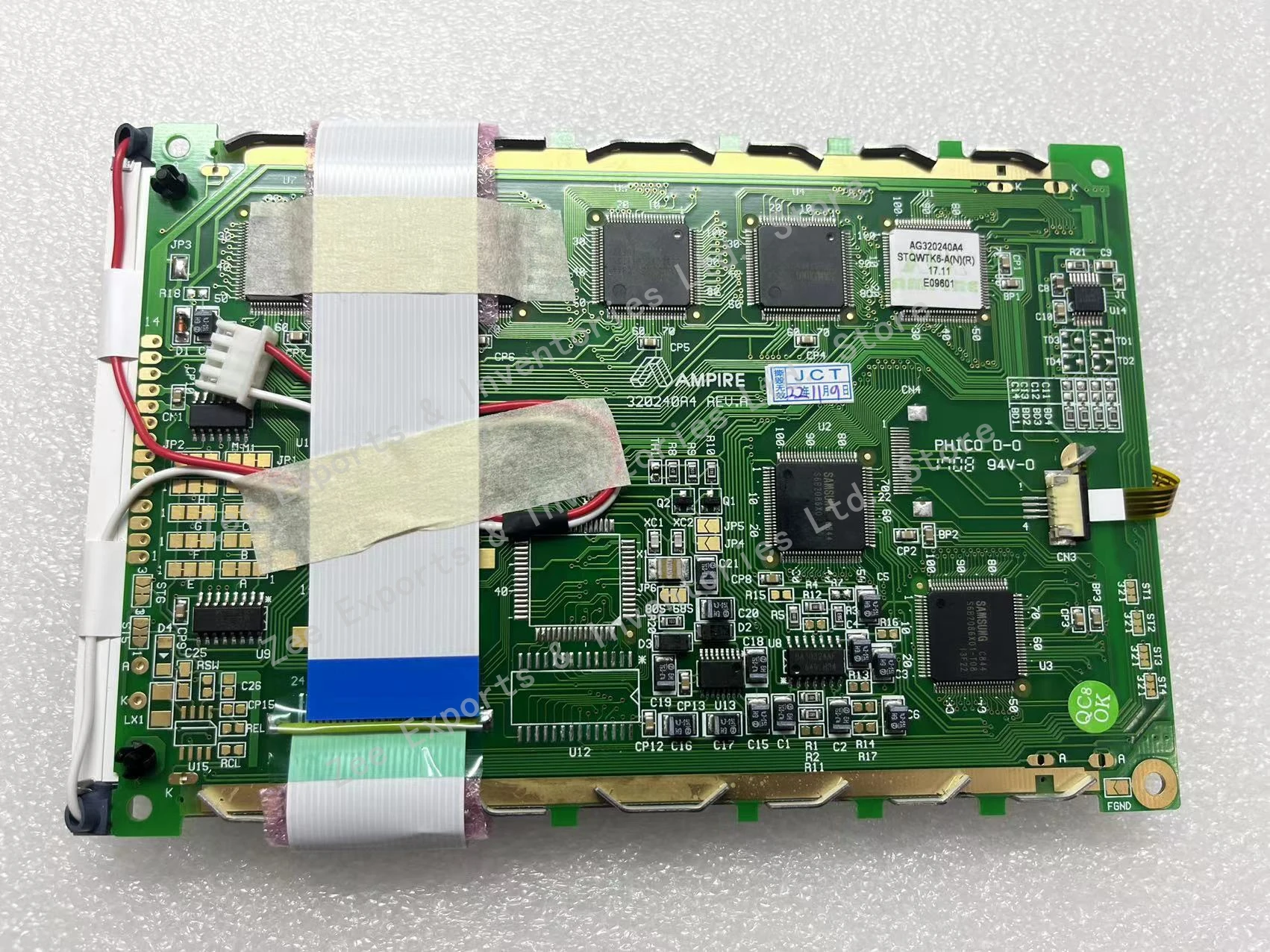 

Оригинальный Ampire 5,7 дюймовый ЖК-экран AG320240A4 24 Pin RE V.A с сенсорной панелью дисплея