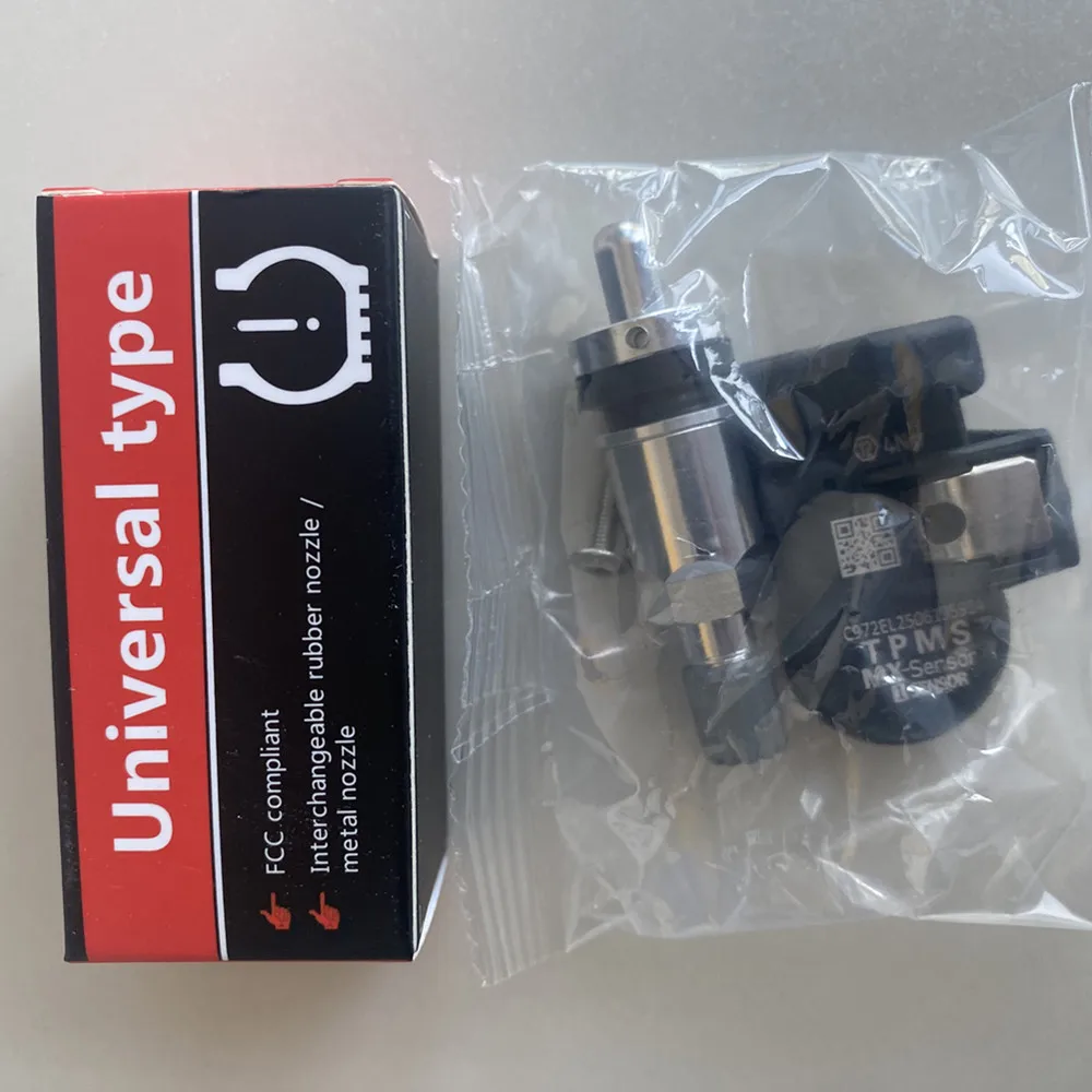 รูปสินค้า เซ็นเซอร์ตรวจจับลมยางรถยนต์ TPMS 2 in 1 โปรแกรมได้