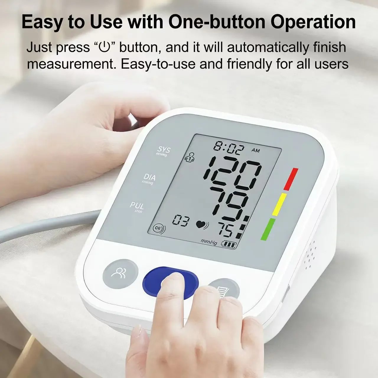 Household Upper Arm Automatic Blood Pressure Monitor