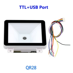 Advanced QR Code Reader Module with Multi - Interface Connectivity and Rapid Scanning Capability (QR28 USB TTL)