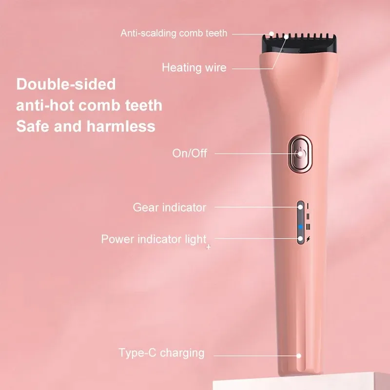 Eyelash Curler 5D Electric Eyelash Curler 3 Heating Modes Rechargeable Handheld Heater Makeup Tool for Women