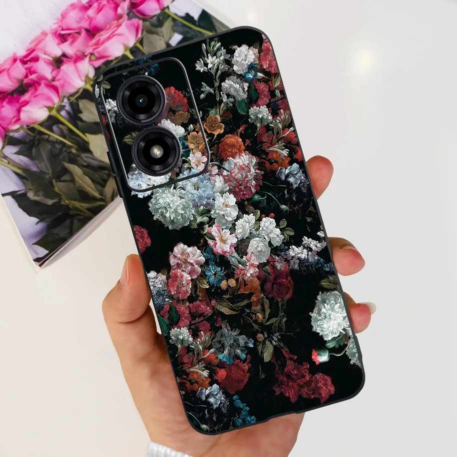 Floral Soft Silicone TPU Phone Case - 2024 Popular Design