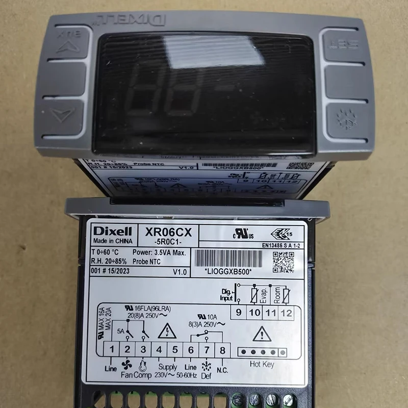 Dixell XR02CX-5N0C1 230V Congélateur Thermostat Température Numérique Dixell XR02CX-5N0C1 230V Congélateur Thermostat Température Numérique