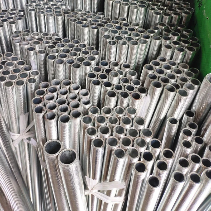Lamp Tooth Tube M10 M12 M16 M20 M25 Hollow Tube Pipe Thread Straight Zinc External Outer Thread Chandeliers LED Lamp Accessories Thread Adapter Hollow Tube Nut