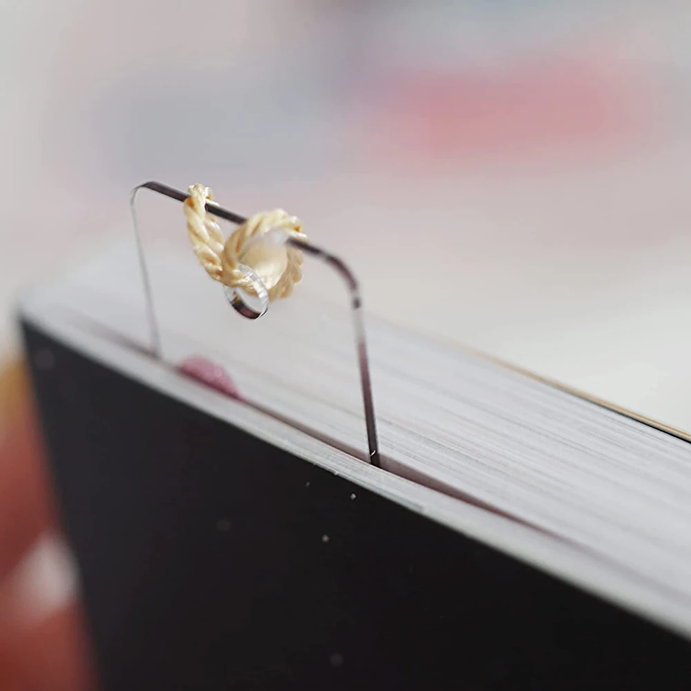 30Pcs Rectangle Acrylic Bookmark Blank Clear Unfinished Acrylic Book Markers Ornaments with Colorful Tassels Ornaments Craft