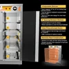 Electric Commercial Hot Box Food Warmer for Pizza/Pretzel, Countertop Heated Holding Cabinet, Warming Oven for Catering 4