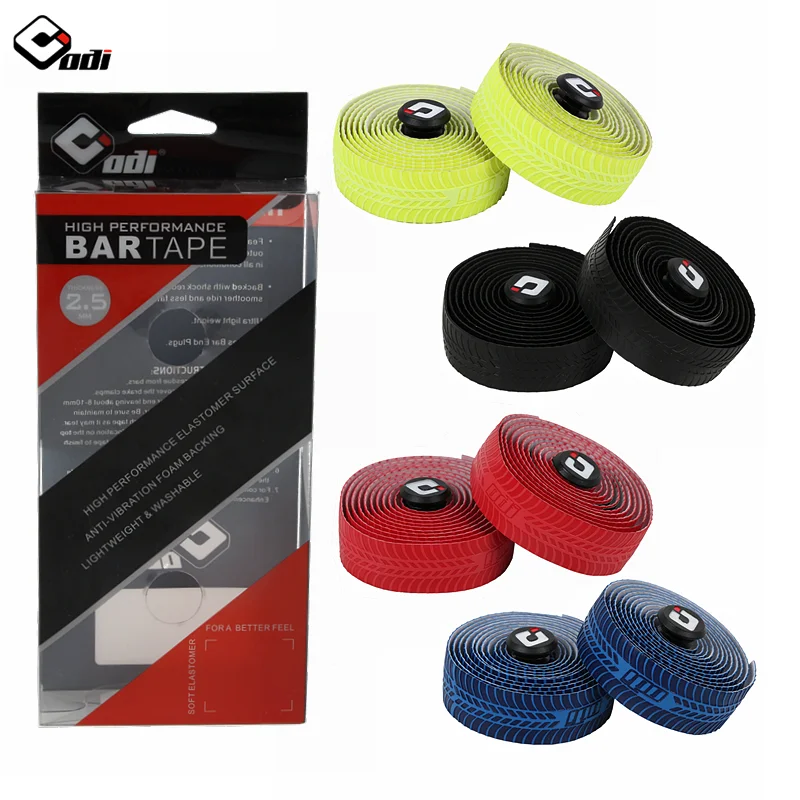 ODI Road Bike Handlebar Tape Professional Wrap Non-slip Shockproof Ultralight 68g Cycling Balance Bike Tape PU EVA Bicycles part