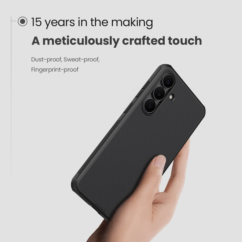NILLKIN Super Frosted Shield Pro Magnetic Case - Dual Layer Shockproof, Anti-Slip Matte Coating