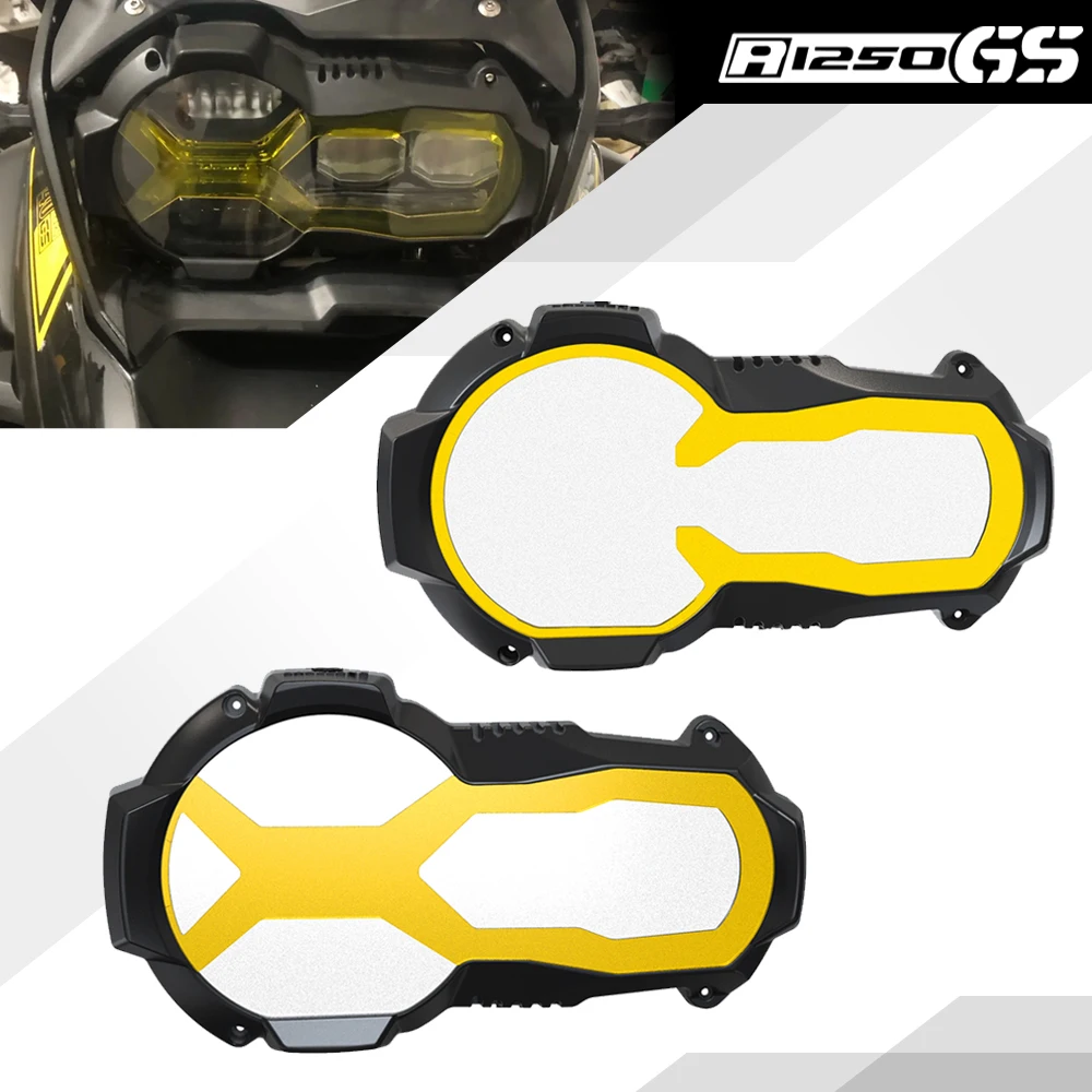 

Motorcycle Headlight Protector With 4 Fluorescent Covers For BMW R1200GS LC GSA R1250GS R 1200GS 1250GS ADV Adventure 2023 2024