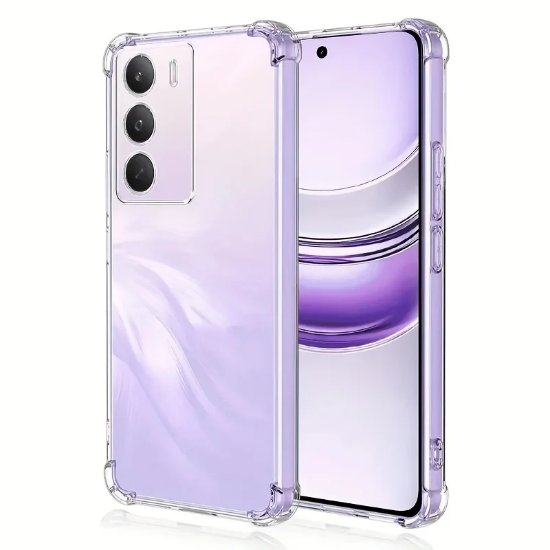 Clear Soft TPU Silicone Phone Case - Transparent and Durable Back Cover