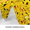 Custom Rectangular Pikachus Anime Cartoon Video Games Tablecloth Fit 40"-44" Elastic Edge Table Cloth Table Covers 6