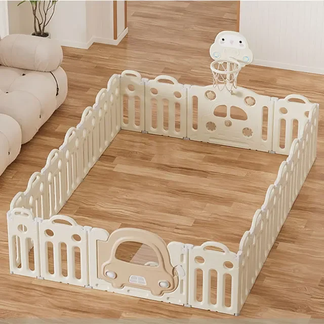 Children's Indoor Playground Equipment Fun Plastic Playpen for Kids' Play Area Safety First!