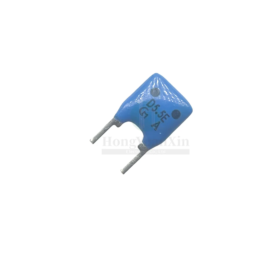 100pcs/ Japan Murata ceramic discriminator CDA5.5ME23B 5.5MHZ 5.5M blue straight plug 2-pin filter crystal oscillator