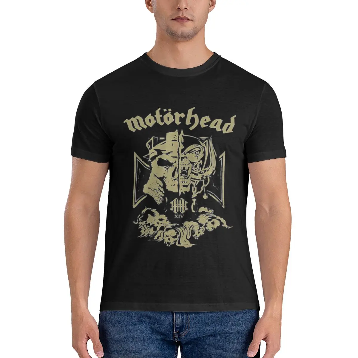 

Футболка MotorHHHead, подарок на день отца, подарок на день рождения для мужчин, Забавные футболки с круглым вырезом и короткими рукавами для взрослых