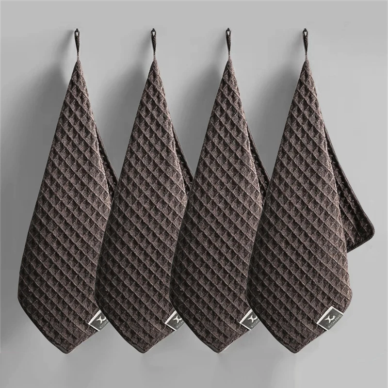 Coffee Towels 1/4Pcs Coffee Bar Cleaning Towels Super Absorbent Microfiber Cleaning Cloth Towel Home Barista Clean Tool Coffee Machine Cleaner