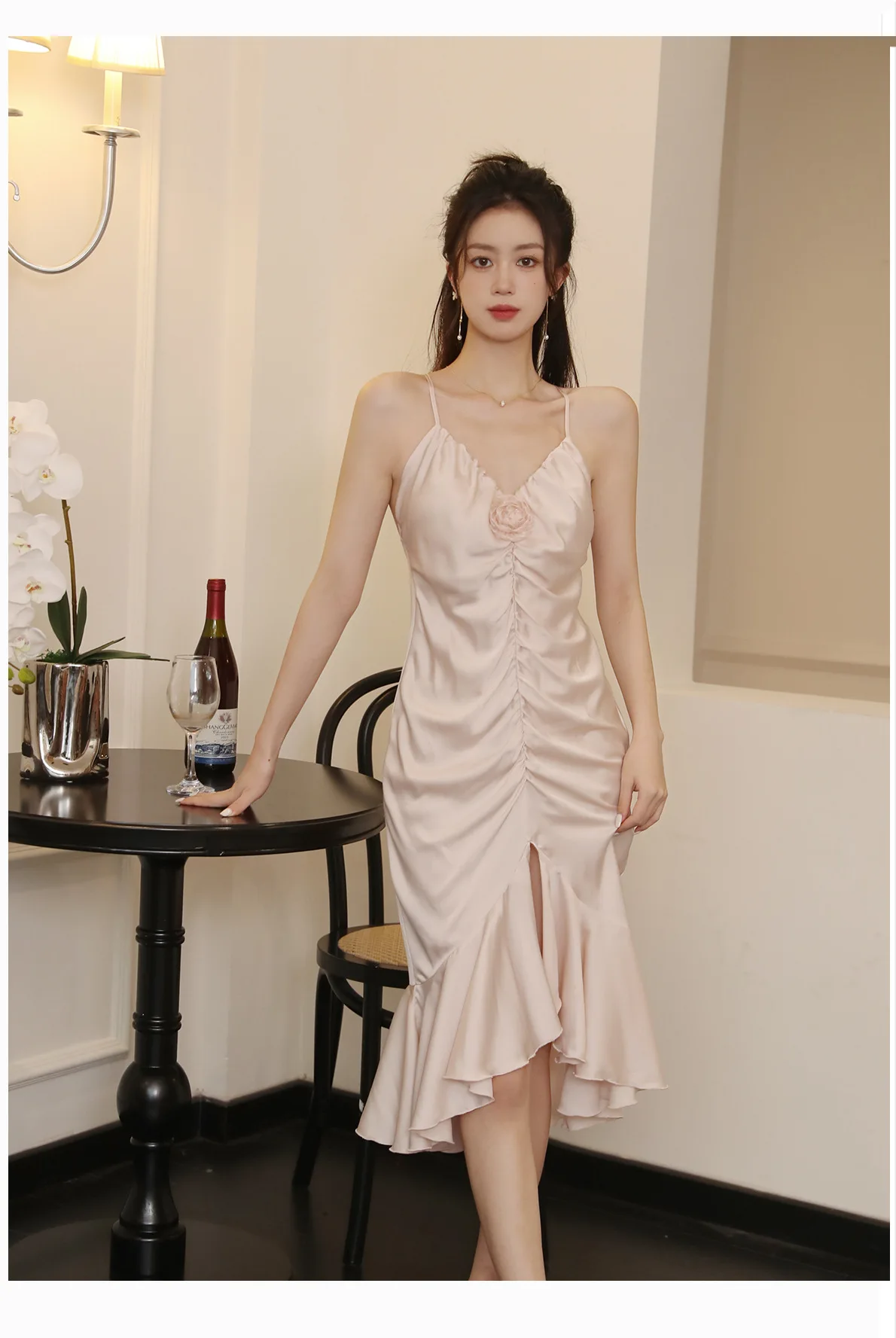 Women pajamas Summer sexy slip night dress Summer pajamas Cute girl home dress