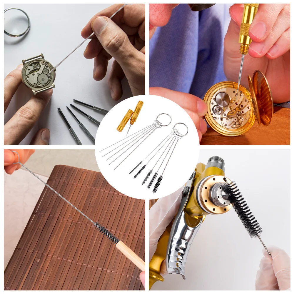 Kolekcia čistiacich doplnkov pre trysky