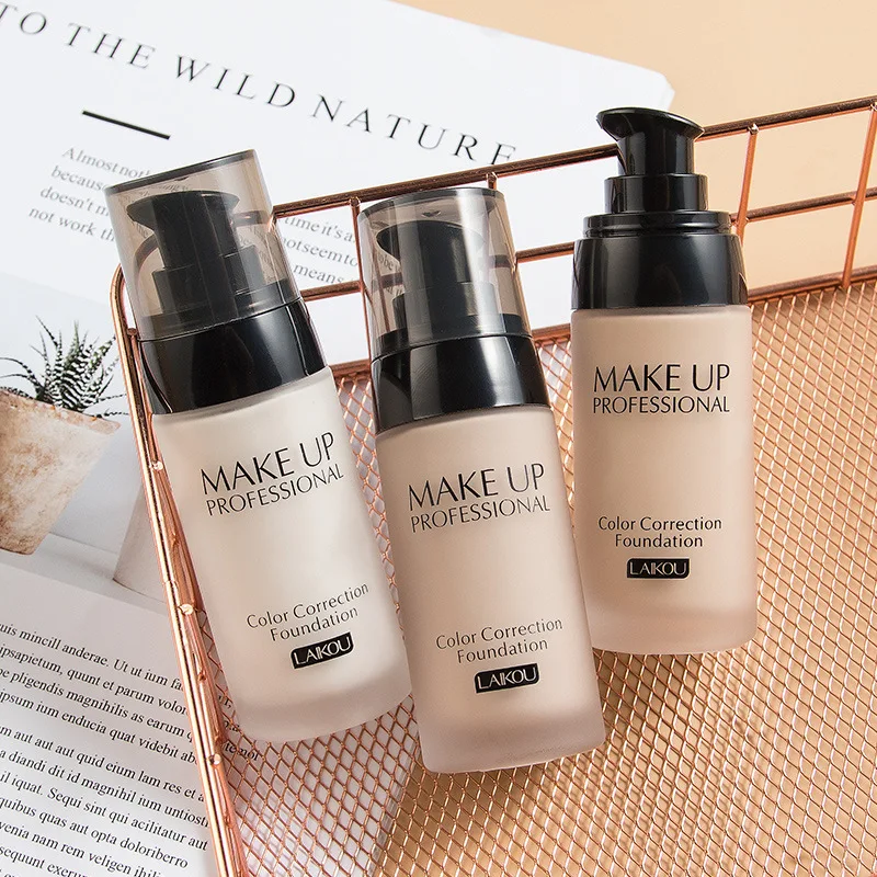 Makeup Base Face Liquid Foundation BB Cream Concealer Moisturizer Oil-control Whitening Waterproof 40g