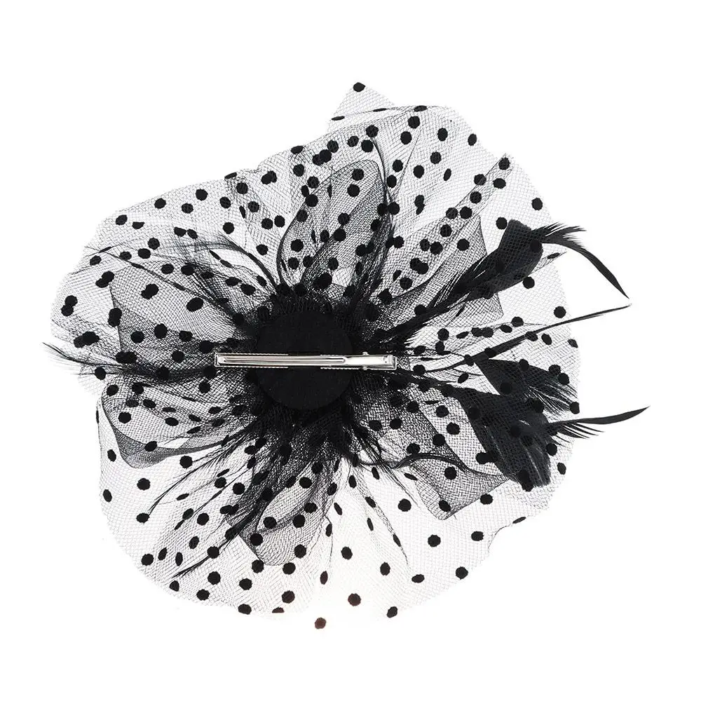 Fascinator Da Donna Con Fiore E Piume, Fascia E Clip Incluse, Cappello Per Matrimoni, Tea Party E Derby, Colori Vari